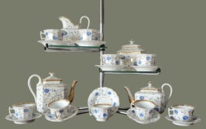 service a thé ancien en porcelaine de paris, XIX