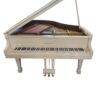 Piano à queue acoustique Samick SIG-50 – Blanc laqué – 150 cm
