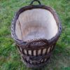 Ancienne panière de boulanger début XX en rotin.